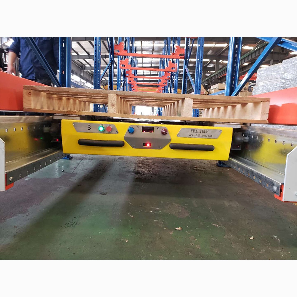 Rail Guided Vehicle RGV Warehouse Automation Equipment Radio Shuttle for Automated Storage and Retrieval System ASRS