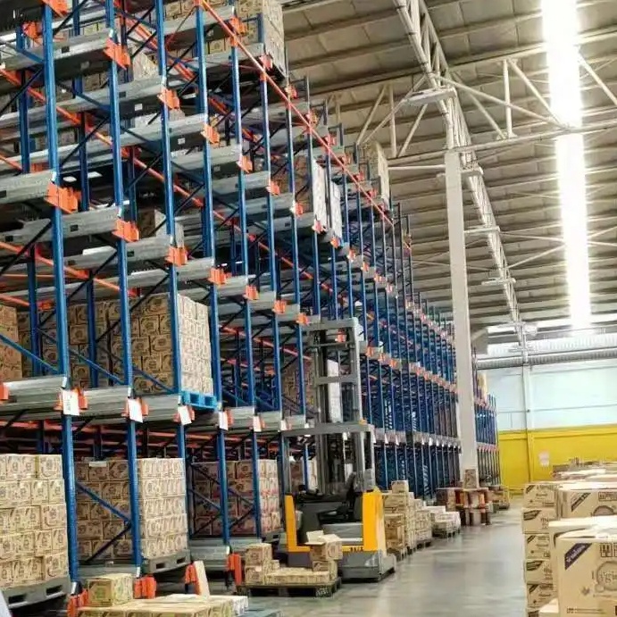 Automated Shuttle Pallet Racking System (ASRS) Radio Pallet Runner Mole Shuttle Pallet Racking System for Warehouse