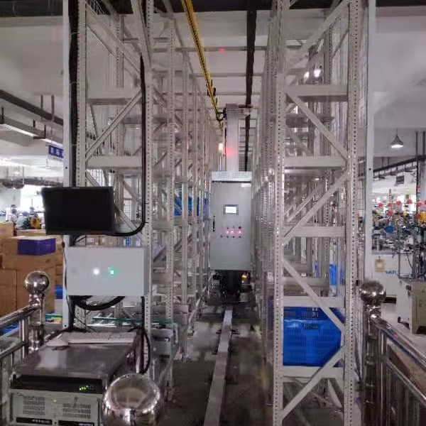 Automatic Warehouse Van Pallet Racking Retrieval Racking ASRS System