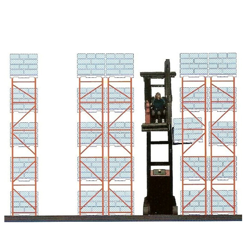 EBILTECH Steel Rack 5 Layers Warehouse Storage Stacking Racks