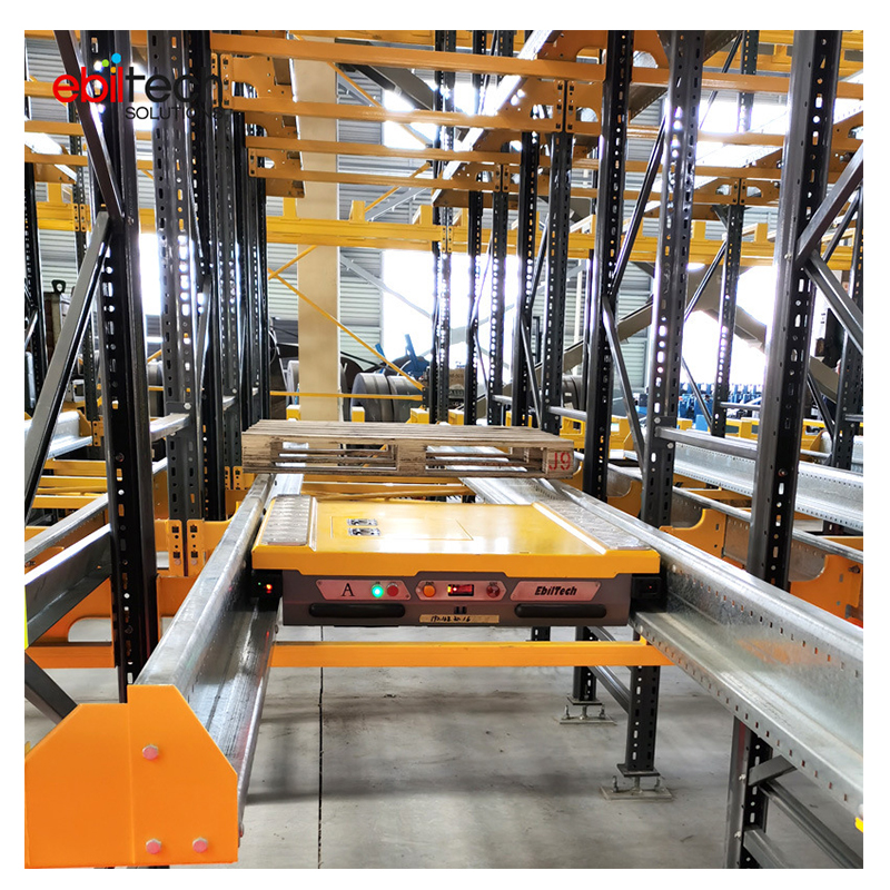 Bespoke Pallet Handling Solutions Pallet Shuttle Storage Robot  Warehouse Automated Shelving