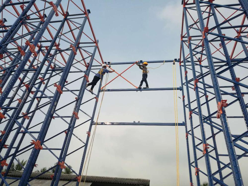 Hot Sale Automatic Heavy Rack Clad Building System