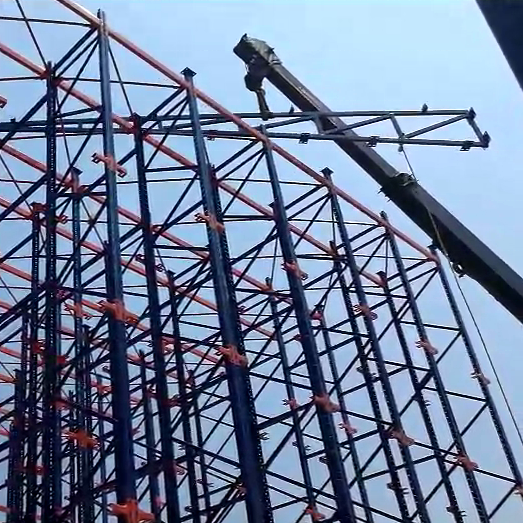 EBILTECH Automated Clad-rack Warehouse Construction Rack Clad Building Commercial Heavy Duty Rack Assited System