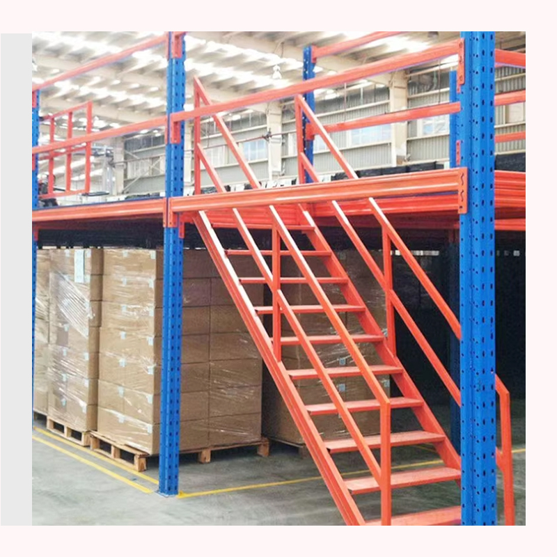 Steel Warehouse Industry Pallet Rack Mezzanine Floor Rack System for Warehouse Storage