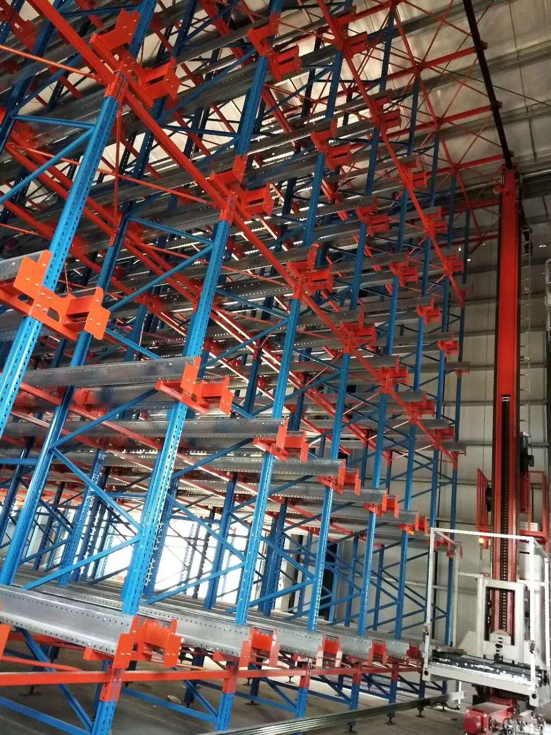 Seismic Semi Automatic Warehouse Pallet Shuttle Racking/remote Car Rack System