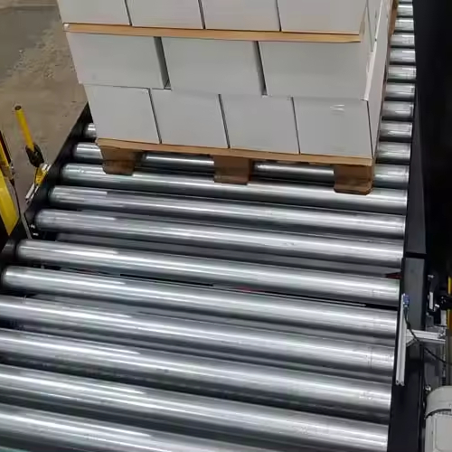 EBILTECH Customized ASRS Warehouse Logistics Center Conveyor System Chain Conveyor for Pallet Partially Assembled 1500kg