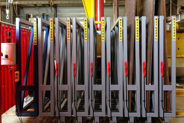 OEM and ODM Sheet Metal Rack Compart Vertical Roll Out Glass Rack