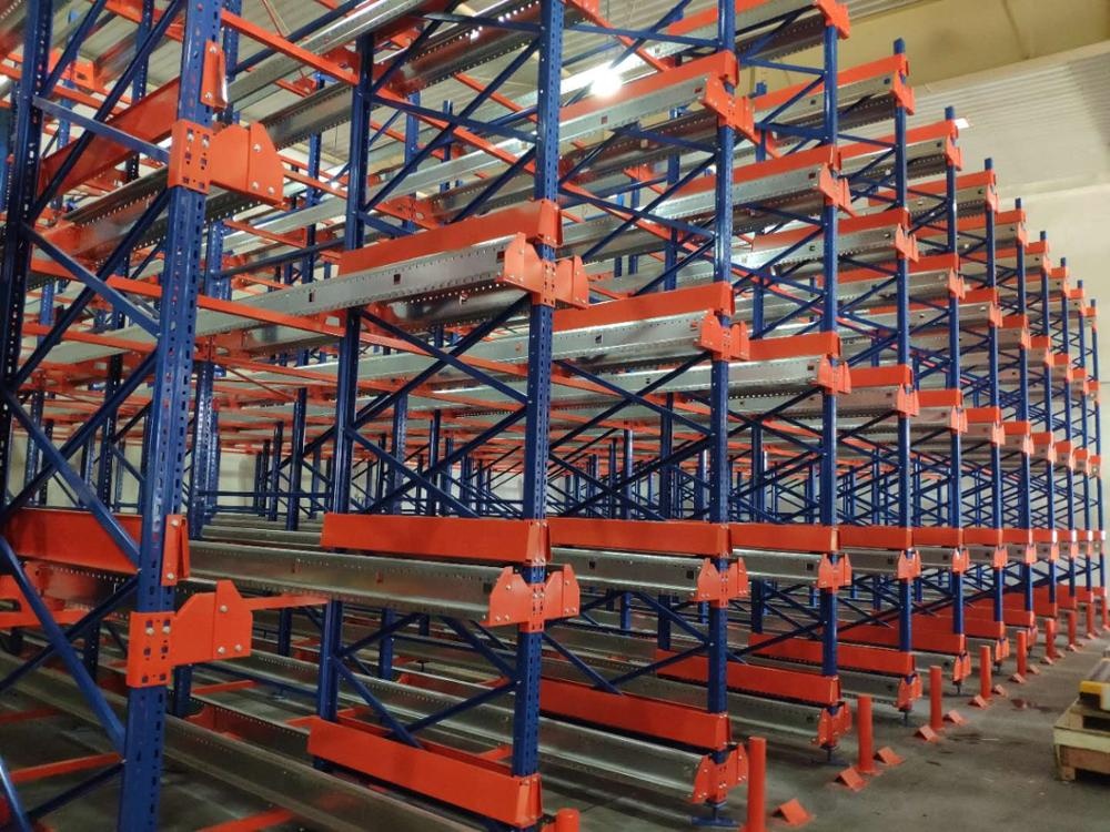 Intelligent Logistics System Scheme Radio Shuttle Rack With Pallet Runner