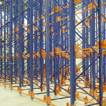 EBILTECH Industrial Steel Forklift Drive-in Pallet Rack System with Corrosion Protection CE Certified for Warehouse Storage