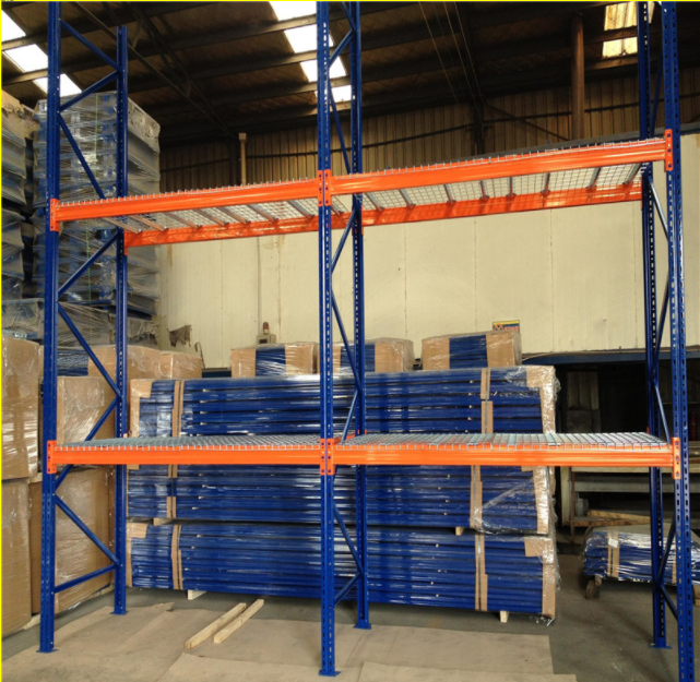 CE Certification Powder Coating Steel Pallet Racking System Warehouse Storage Estantes and Stacking Racks