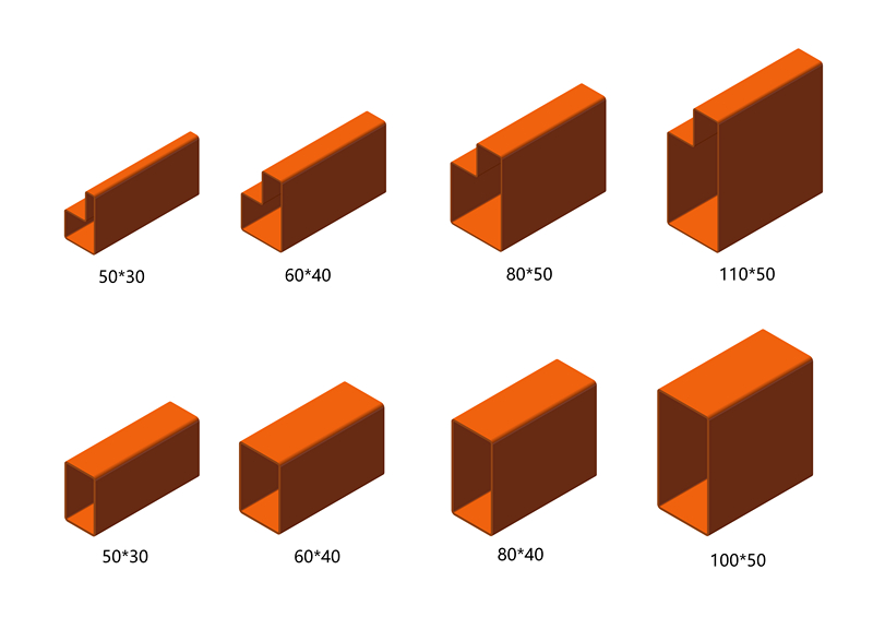 Customized Pallet Racking Accessories Support bar Row Spacer Beam Frame Horizontal Bracing Upright for Pallet Rack