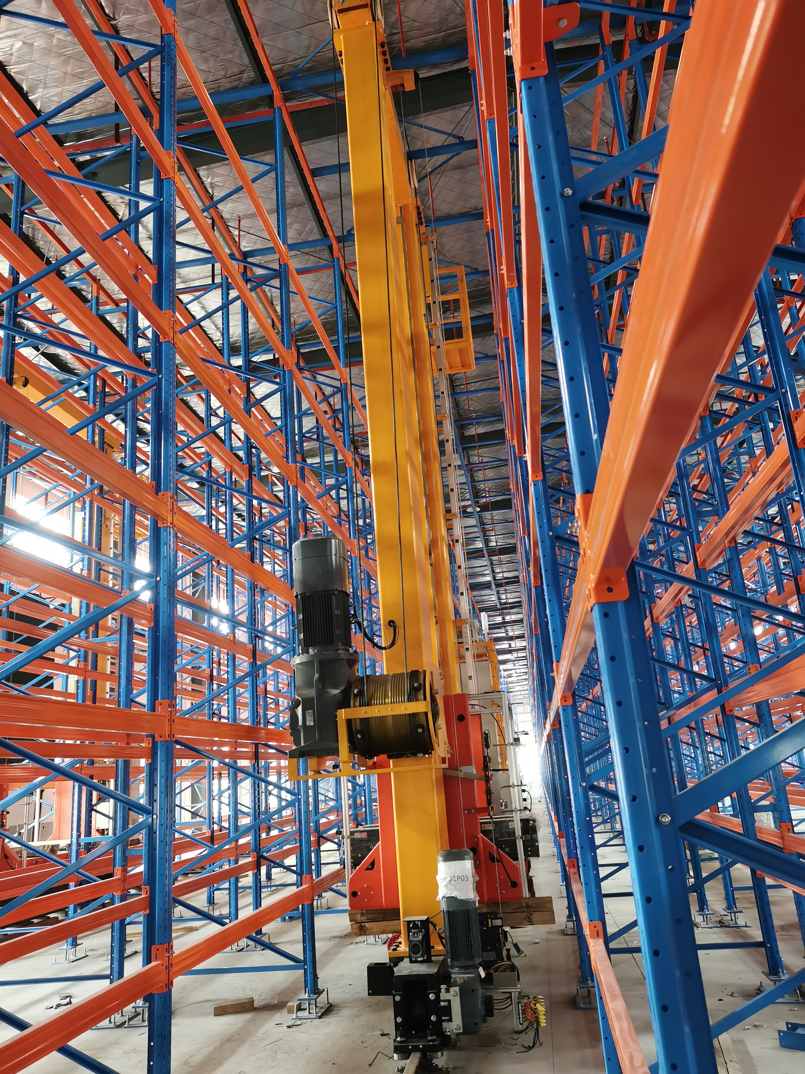 Free Design ASRS System Industrial Automatic Warehouse High Density Storage Pallet Rack OEM ODM with Warehousing Equipment
