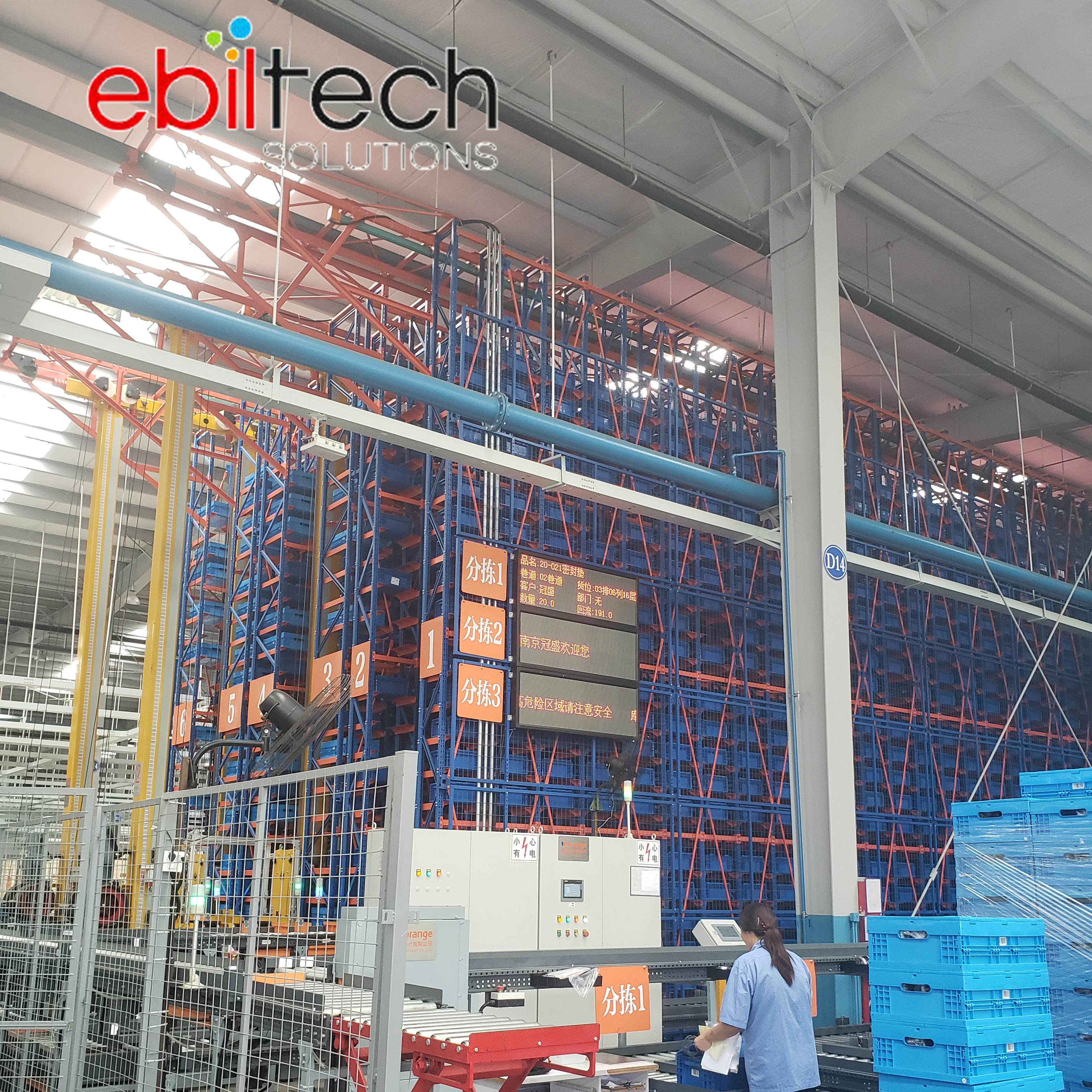 Smart Warehouse Use Mini Load Crane with Corrosion Protection and Steel Construction for Automated Storage and Retrieval Systems