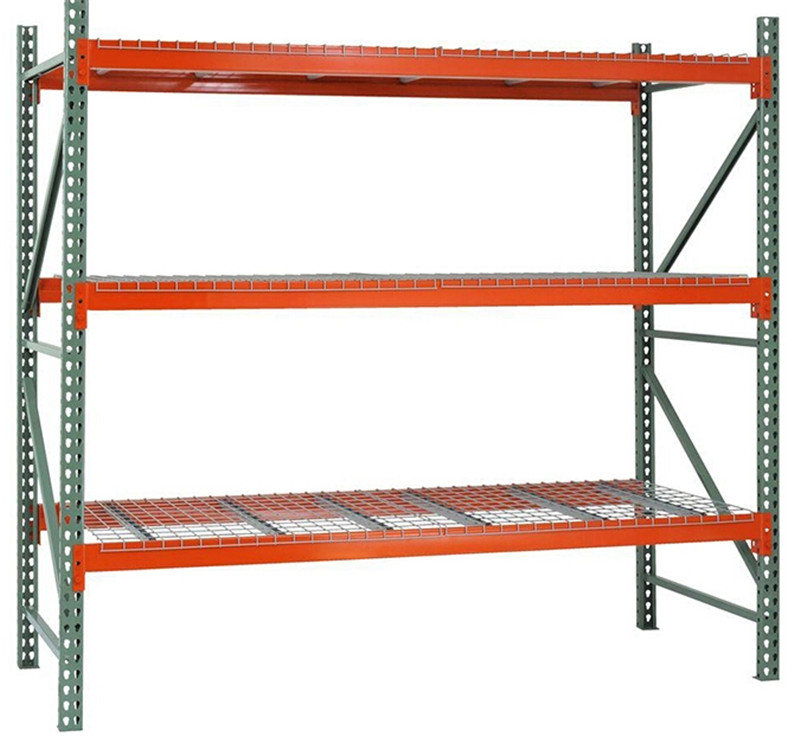 America China Canada Tear Drop Warehouse Steel Racks 3" X 42" W X H12' H20' H22' Teardrop Pallet Racks