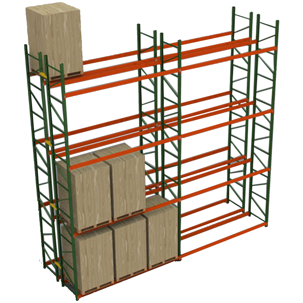 Paint Coated Warehouse Shelves Rack Heavy Duty Industrial Racking Warehouse Storage Estantera Rack Shelf