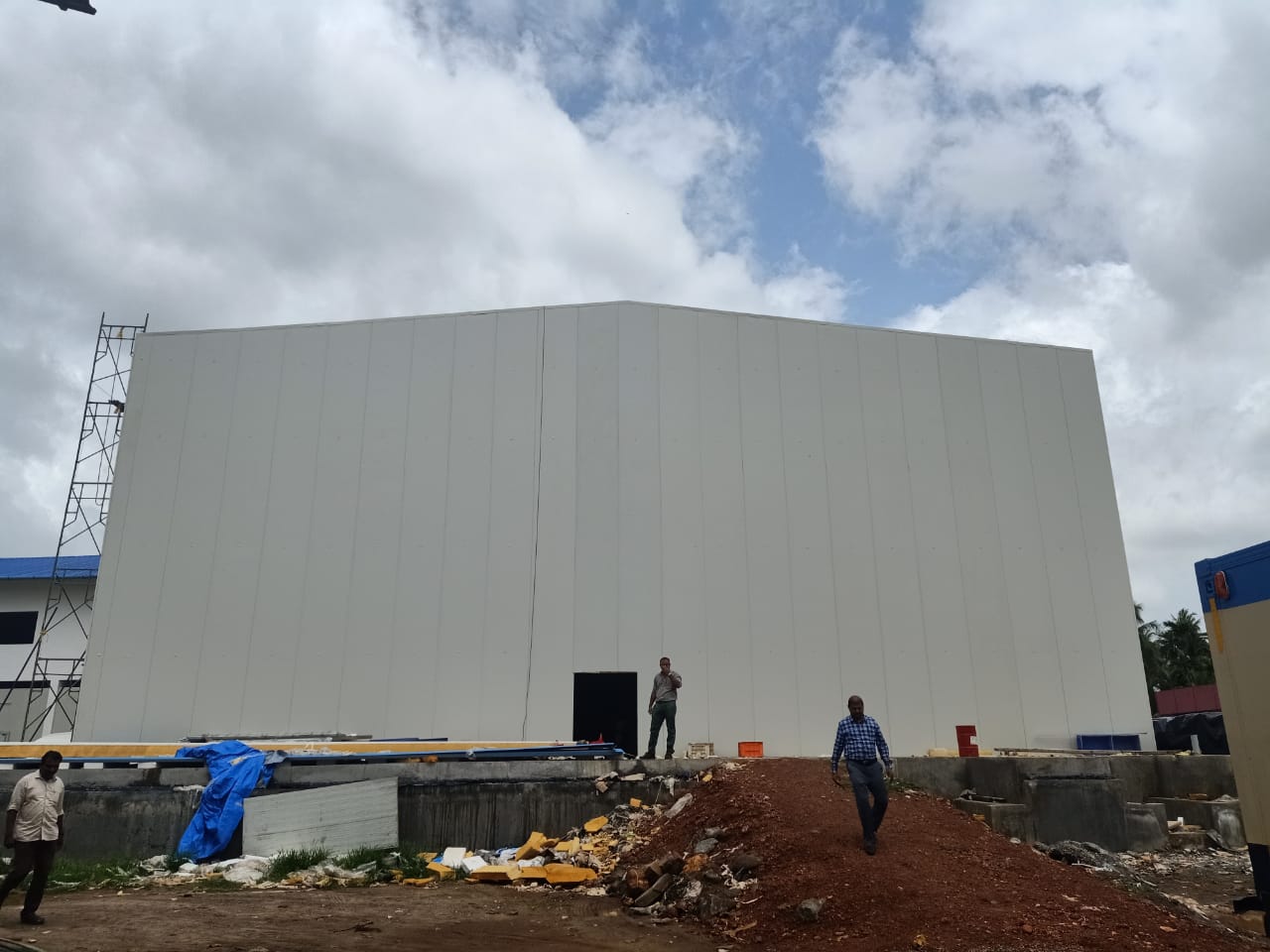 High-Density Clad-Rack Building