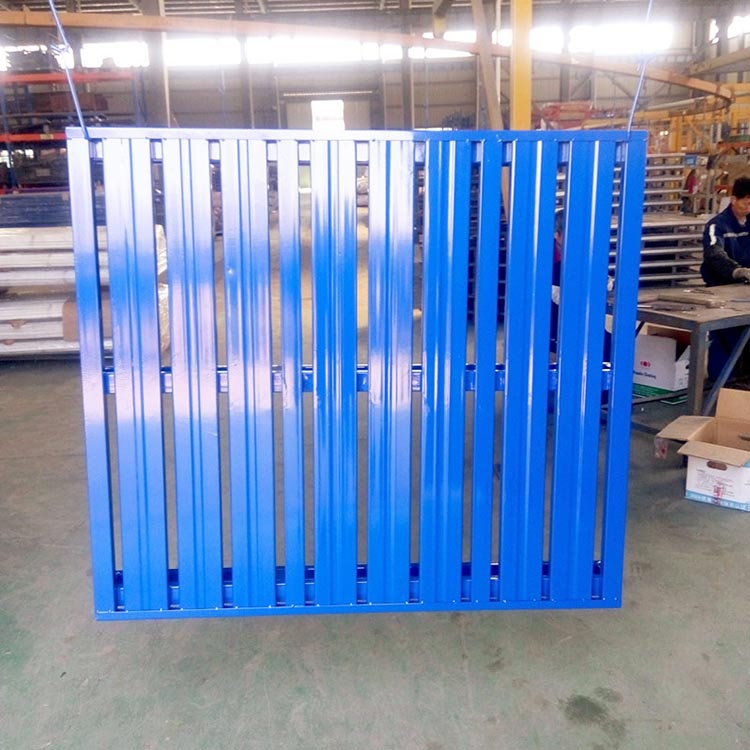 Euro Steel Pallet Custom Size for Pallet Rack System Sale Load 500-3000kgs Powder Coated/Galvanized ISO9001 Certified