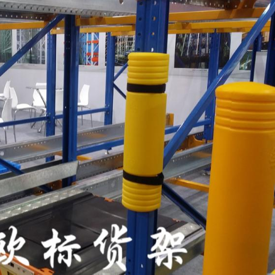 China Big Brand Plastic Column Protector / PE, PVC, HDPE Racking Upright Protector