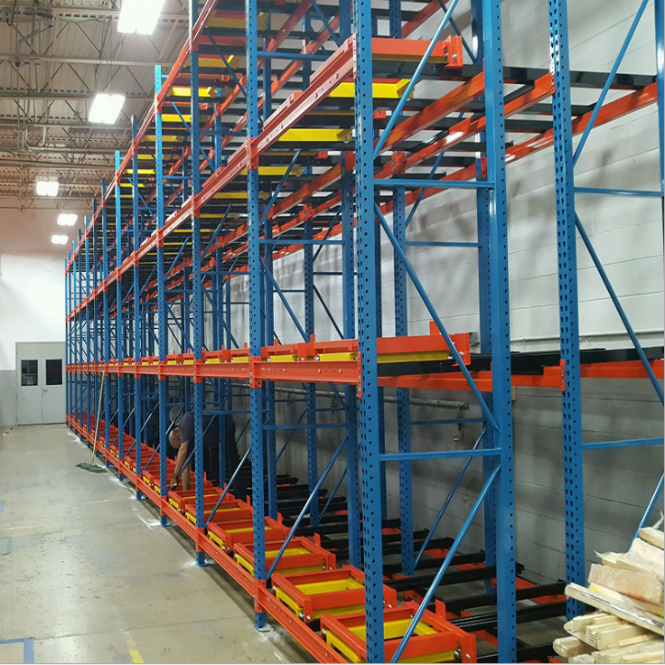 Manufacturer Wholesale Warehouse Storage Heavy Duty Pallet Rack US Teardrop Pallet Racking System