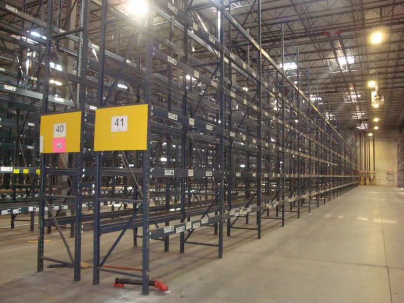 Steel Iron Heavy Duty Corrosion Protected 5 Layer Warehouse Stacking Rack Durable Pallet Storage Organization Scalable System