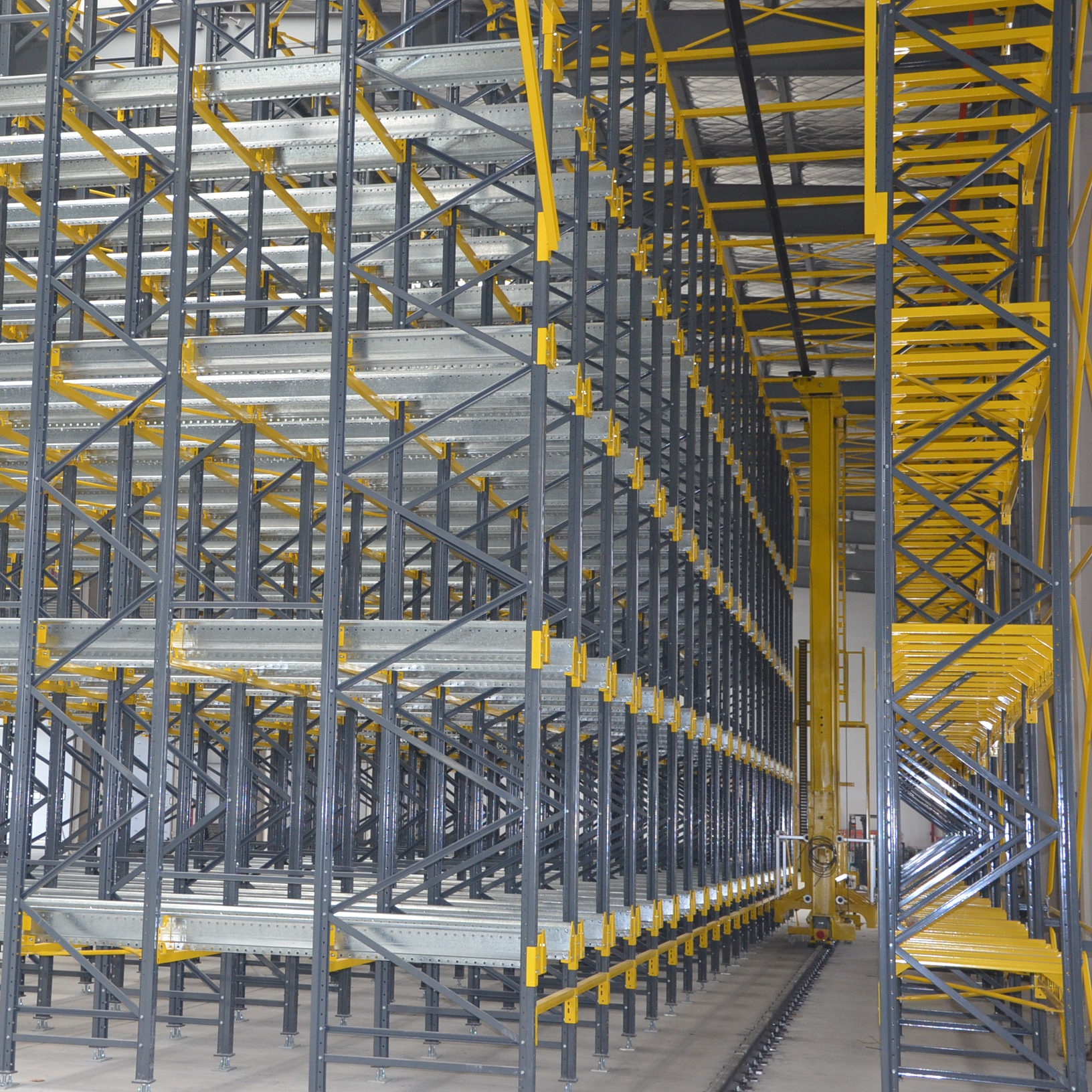 Automatic Warehouse Stacker Crane Automated Storage Retrieval Racking System