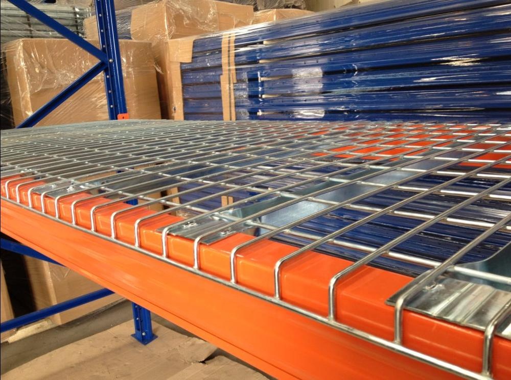 High Quality Steel Warehouse Storage Pallet Rack with Wire Decking