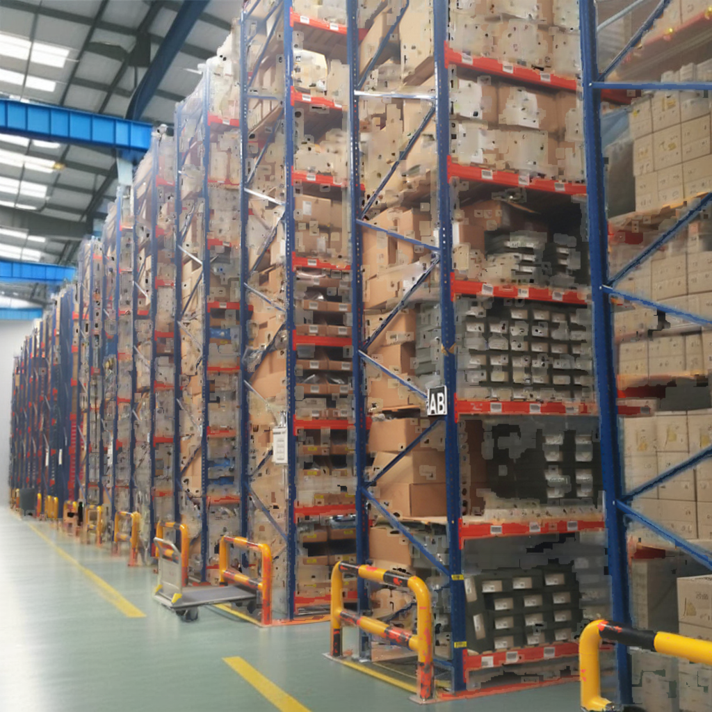 Adjustable Metal Storage Racks Powder Coated Upright Pallet Rack for Warehouses for Shelf Management