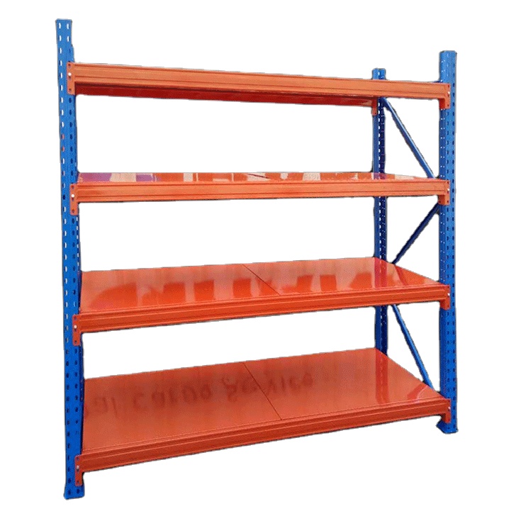 Workshop Selective Pallet Rack Steel Warehouse Storage System 5 Layer Powder Coated Shelving
