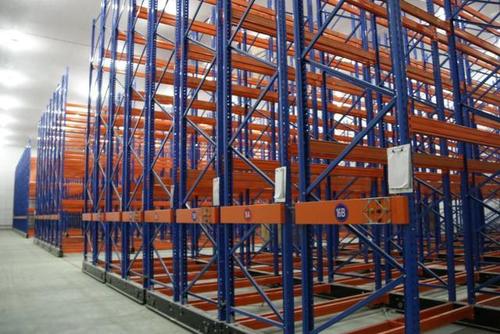 EBILTECH Heavy-Duty Automated Electric Mobile Racking System Mobile Pallet Racking for Storage