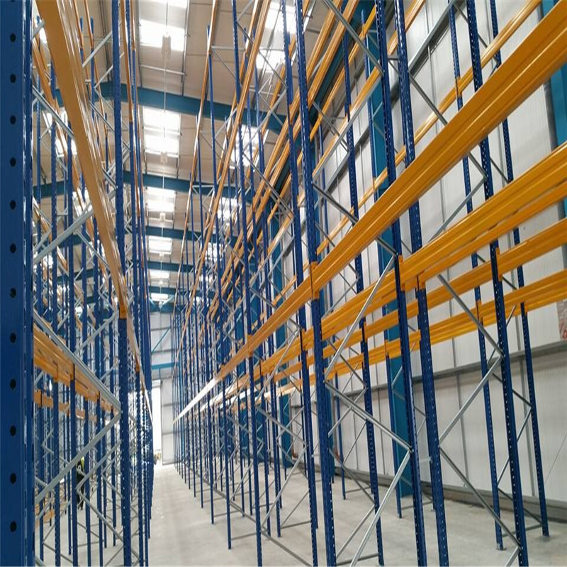 Custom Dimensions Q235B Heavy Duty Power Coated Bolted Structure Metal Storage Pallet Racks Upright 1000KG+ Capacity for Sale