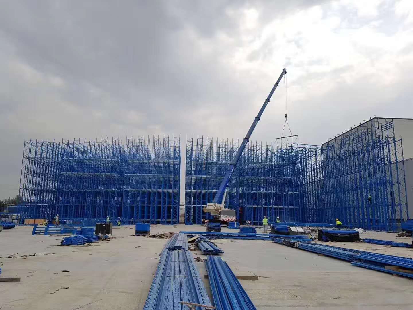 Rack Supported Structure Detail