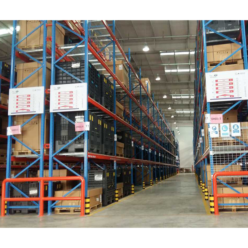 5 Tier Steel CE Certified Power Coated Bolted Heavy Duty Storage Rack with Adjustable Beams Robust Load-Bearing Shelving Units
