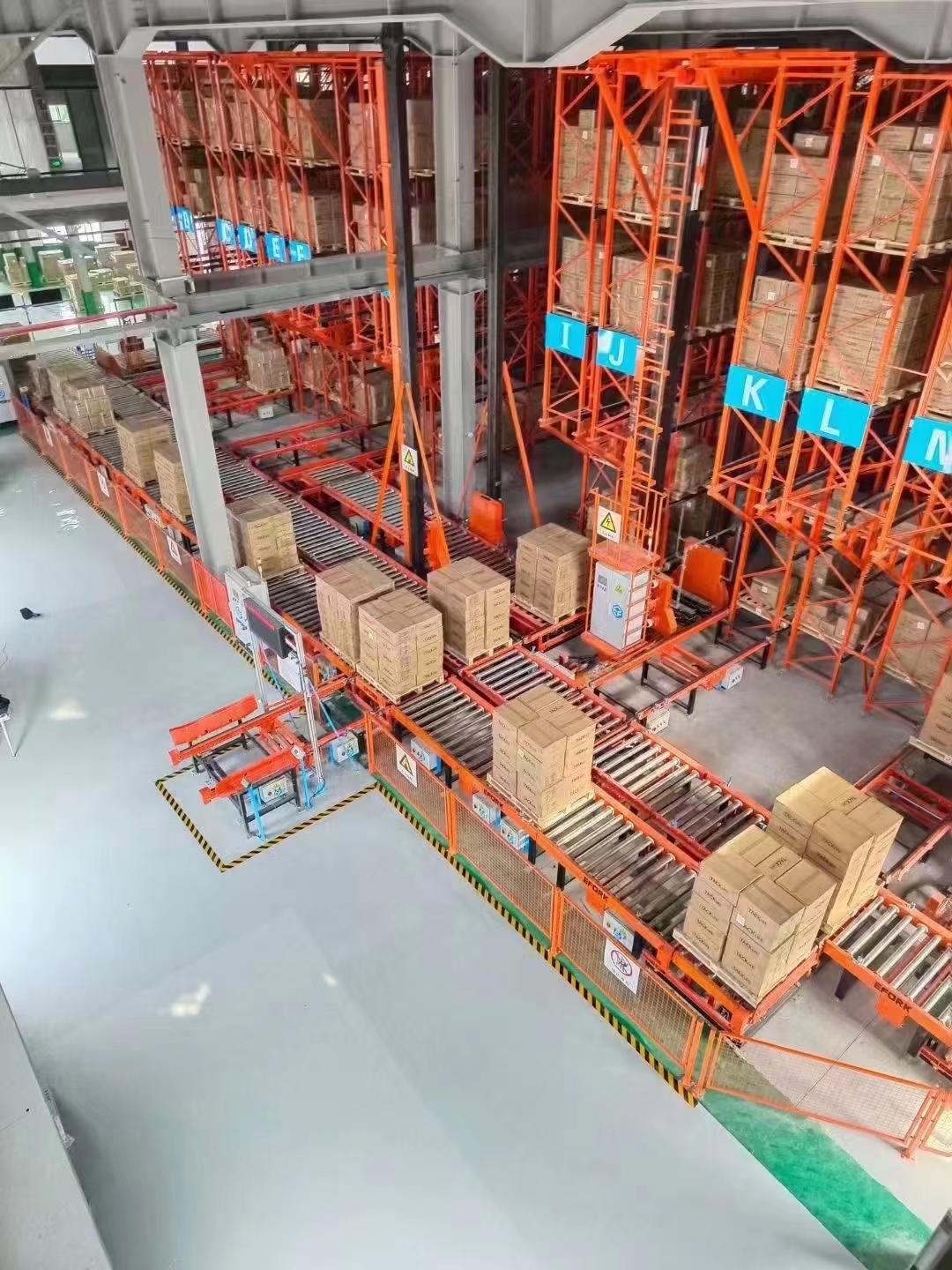 Free Design ASRS System Industrial Automatic Warehouse High Density Storage Pallet Rack OEM ODM with Warehousing Equipment