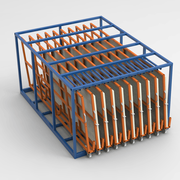 Vertical Roll Out Sheets Rack Storage Racks Drawer Racking Roll Out Vertical Sheet Metal Rack  for Sheets Storage