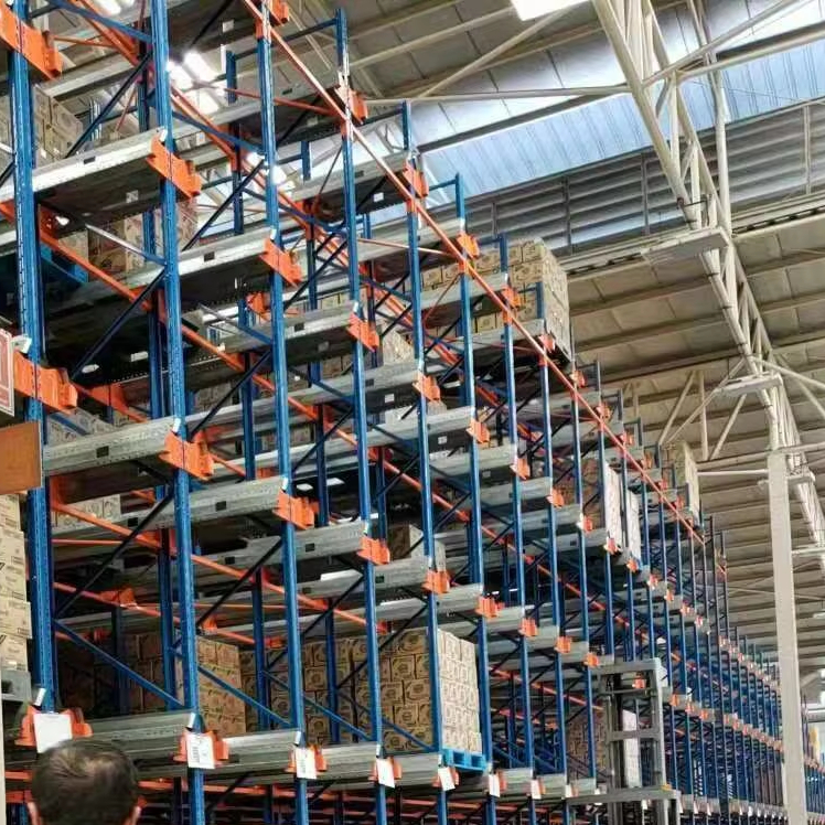 Automatic Warehouse Van Pallet Racking Retrieval Racking ASRS System