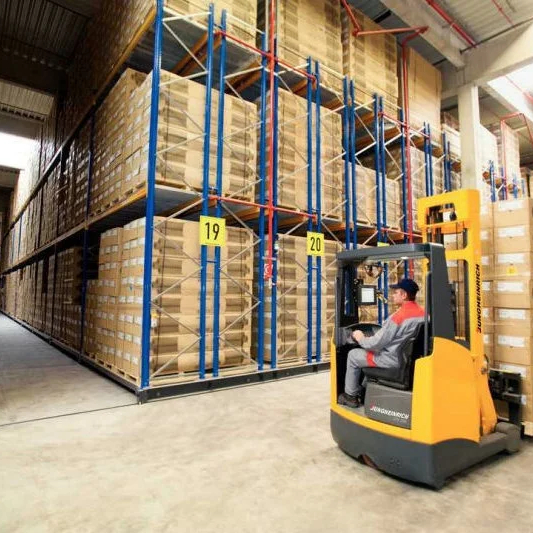 Automated Mobile Storage System Pallet Racks Electric Movable Racking Electric Movable Rack