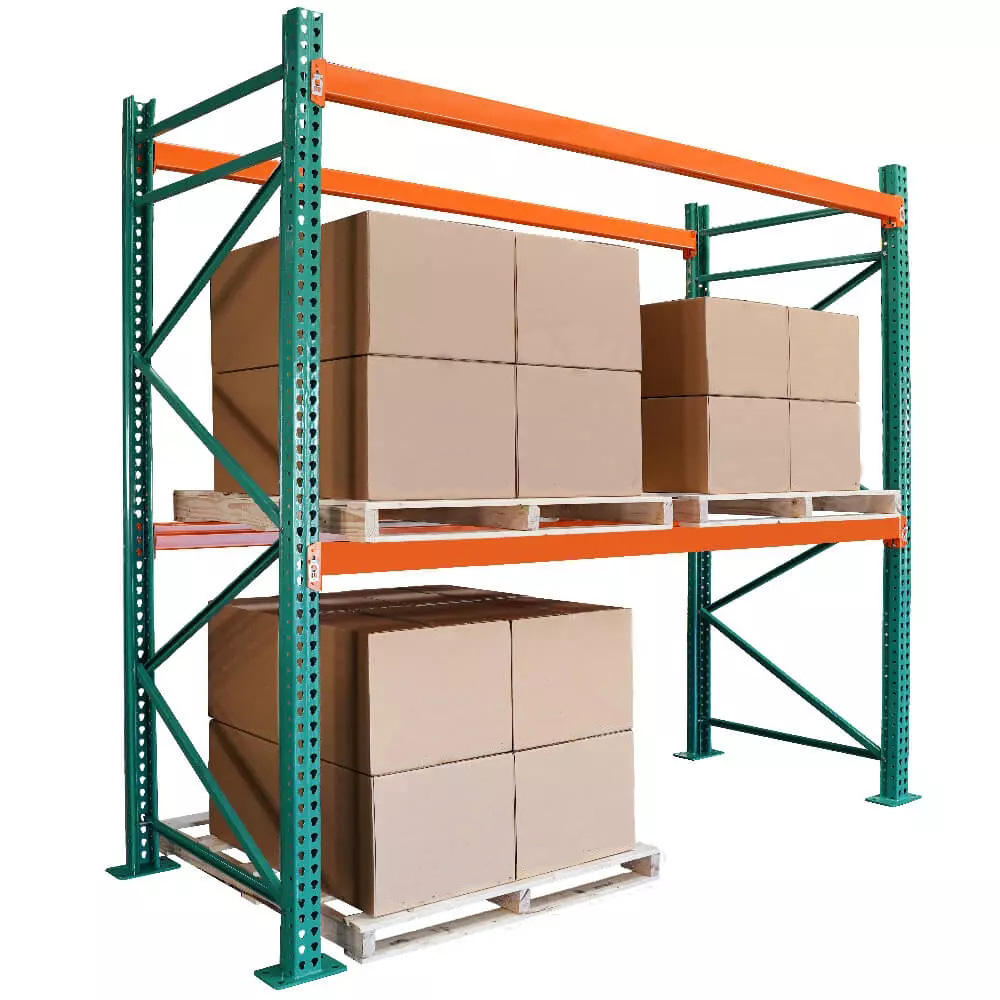 Adjustable Teardrop Pallet Rack USA Racking System Manufacturer Steel Material with Corrosion Protection