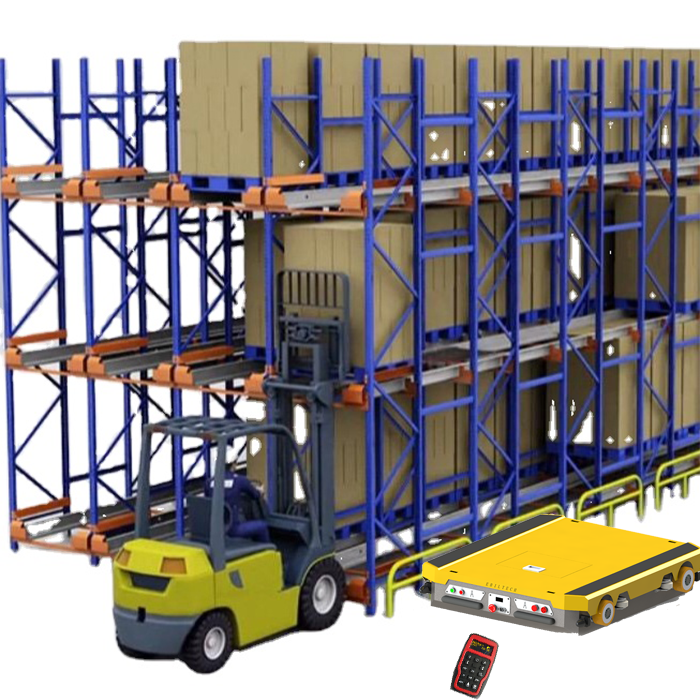 High Intelligent Pallet Runner Radio Shuttle Racking Factory Direct Sale