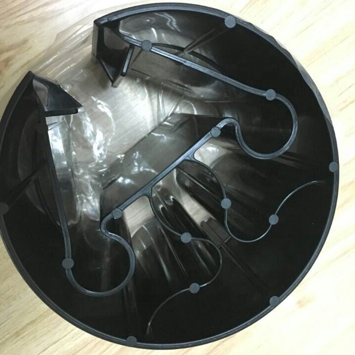 PE & PVC Material, Various Types of Warehouse Plastic Column Protector for Racking