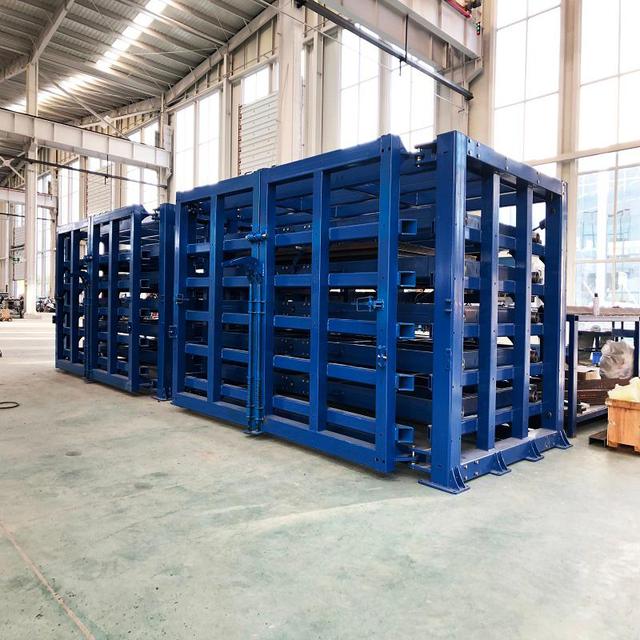 Automatic 5-Layer Steel Sheet Metal Storage System with High Load Capacity and Corrosion Protection Single Tower