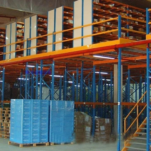 Heavy-Duty Multi-Level Warehouse Mezzanine Floor Racking System Stainless Steel Frame Shelves CE Certification Corrosion