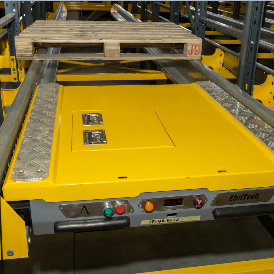Warehouse Robot Shuttle Smart Warehouse Pallet Rack Storage Equipment for Food Warehouse Racking System