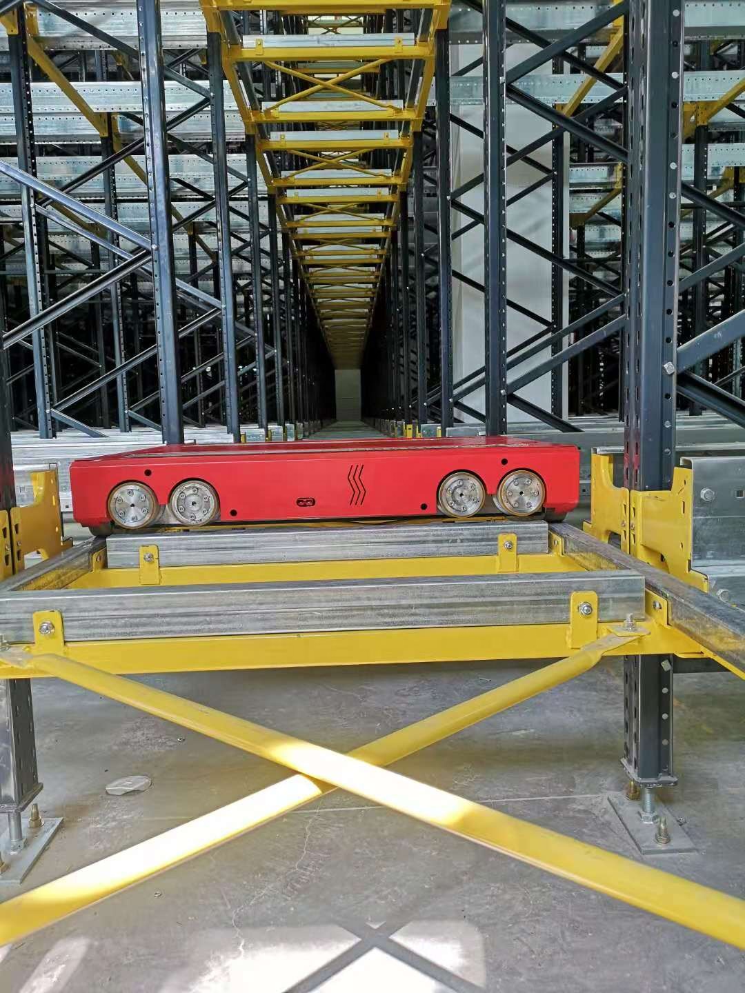 Auto Pallet Robot ASRS 4-Way Shuttle Car Heavy Duty for Automated Retrieval in Automated Warehousing System