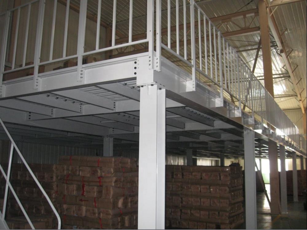 Warehouse Super Raised Storage Area Structure Heavy Duty Steel Platform
