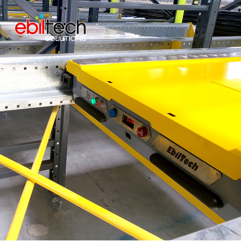 Smart Warehouse Automation Racking System with Pallet Shuttle