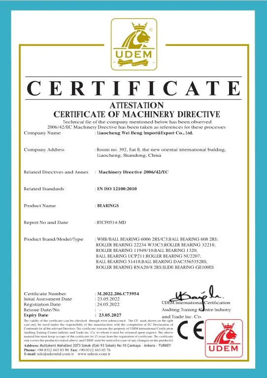 CE Certificate