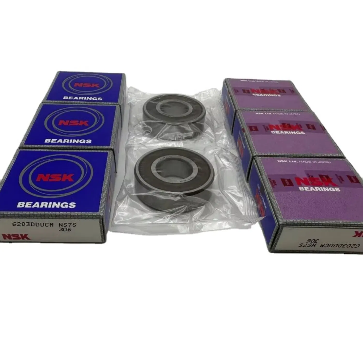 High-Speed Long-Life Steel Deep Groove Ball Bearing 6203 6204 6205 6303 6304 2RS Zz Open Type C3 P5 Restaurant
