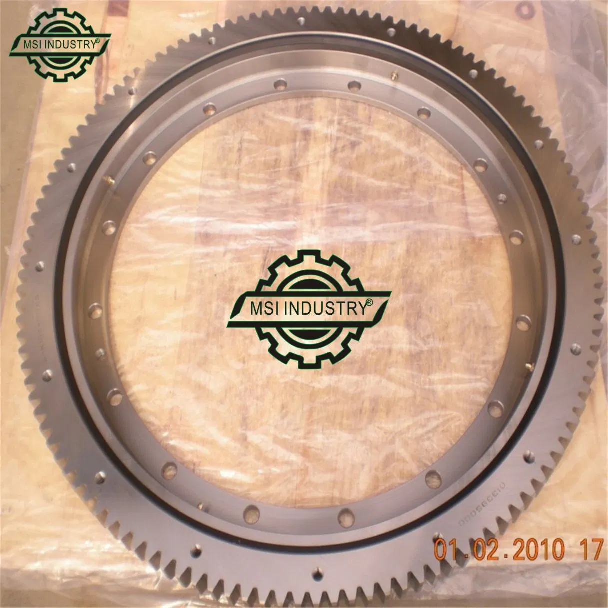 High Temperature Spherical Bearings All Models Complete Four Point Contact Ball Slewing Bearing
