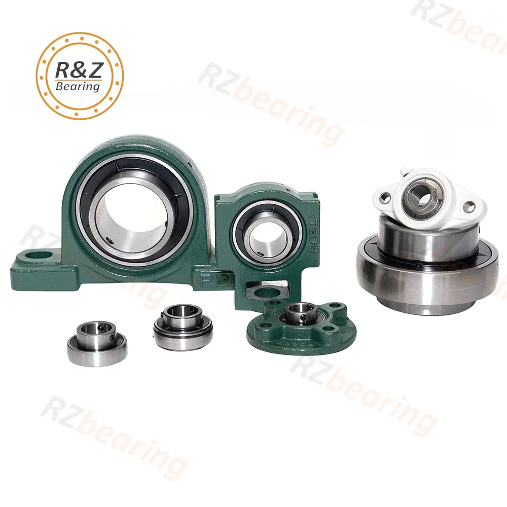 Bearings Roller Ball Bearing Heavy Duty Insert Bearings Pillow Blcok Bearings with Chrome Steel Gcr15 UCP208