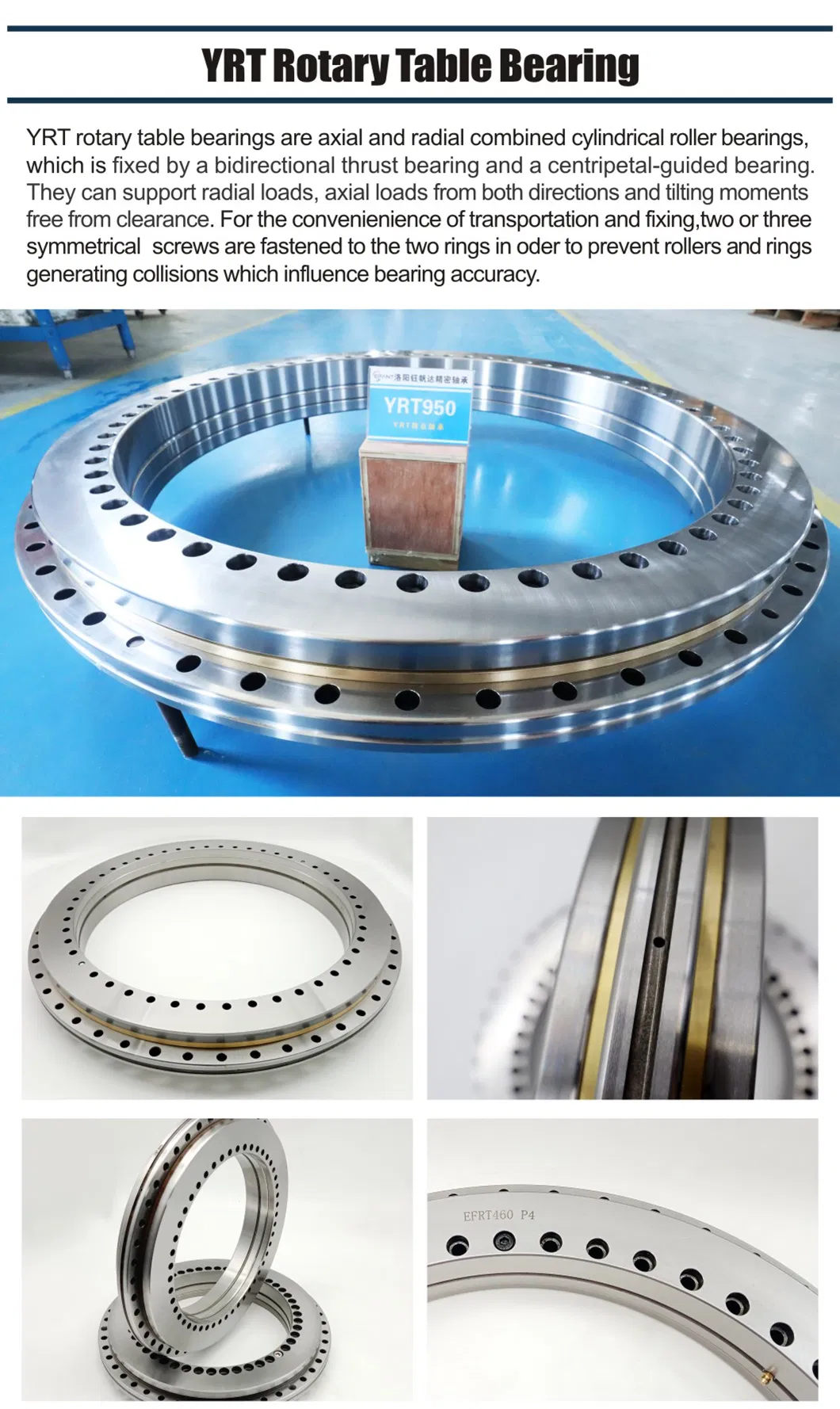 YRTC80 Turntable Bearing Structure